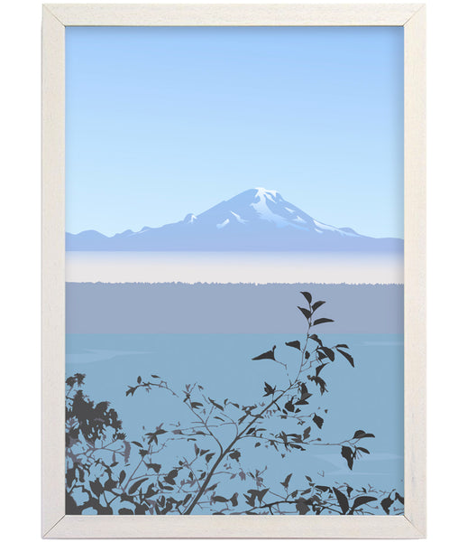 Mount Rainier Art Print – Based on Original Oil Painting, Signed & Editioned, Giclee on Archival Paper