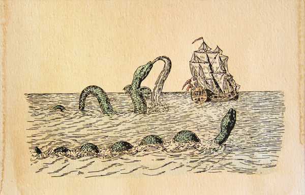 Sea Serpent Art Print